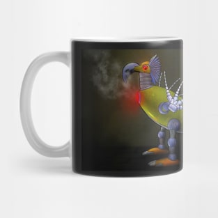 Mechanical Bird Mug